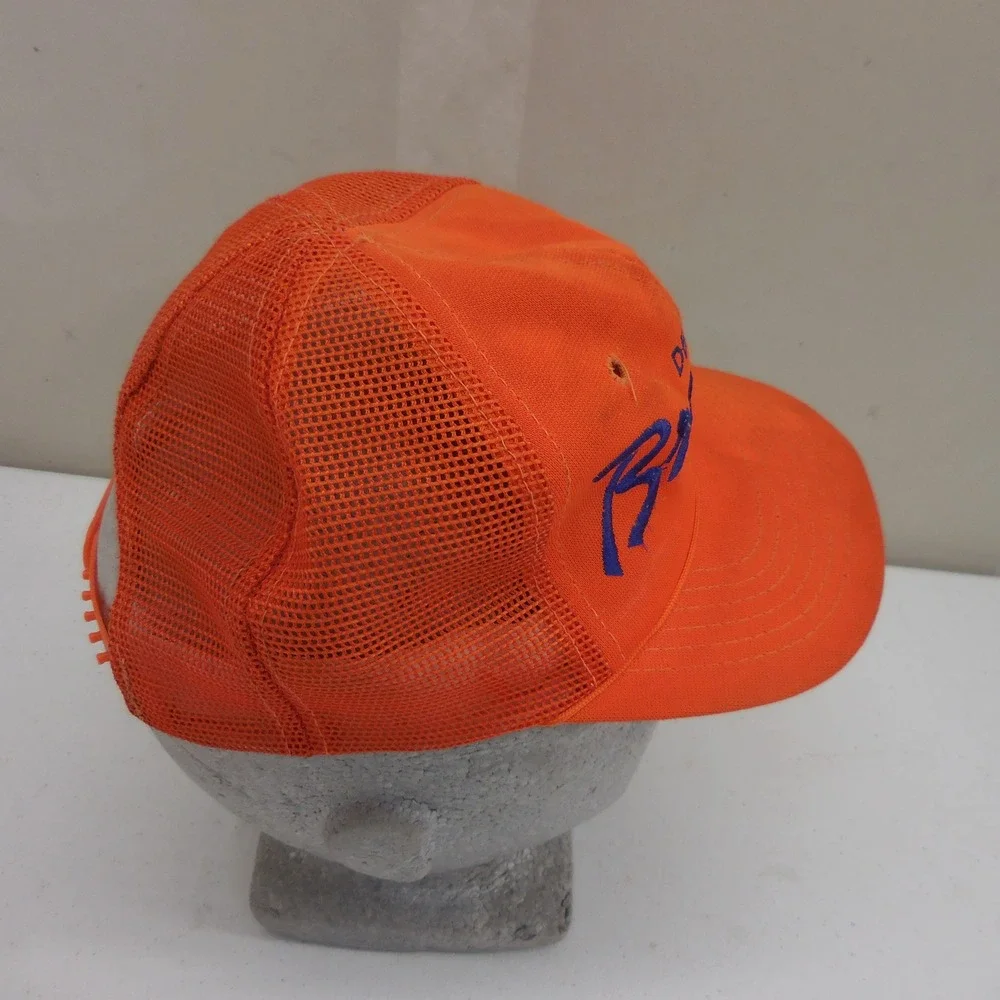 Vintage Denver Broncos Youth Trucker Hat Sports Specialties Orange Snapback NFL